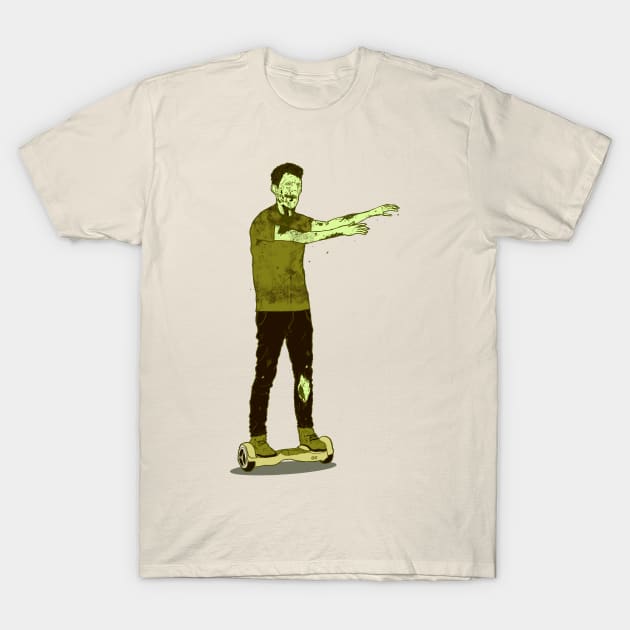 The Walking Zombie T-Shirt by stenio